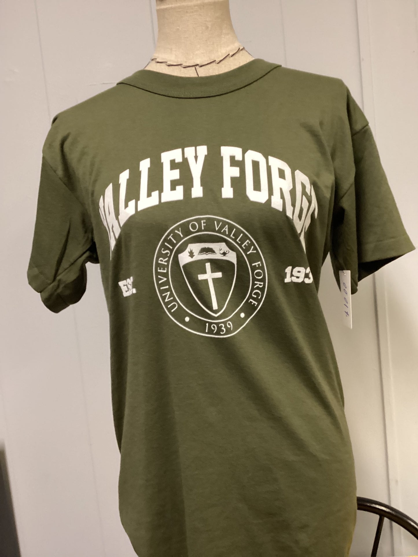Valley Forge Shield T-Shirt (Pine Green)