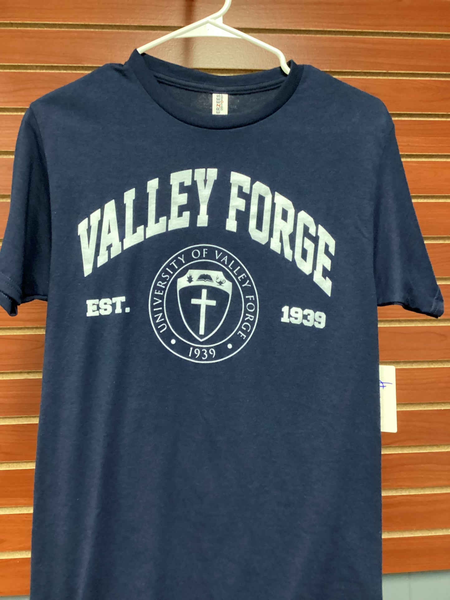 Valley Forge Shield T-shirt (Navy Blue)