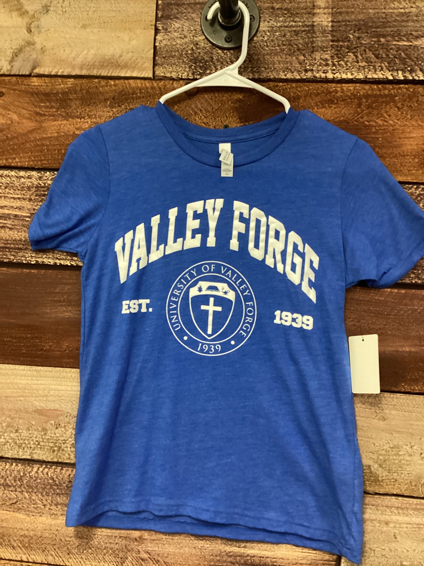 Valley Forge Shield Youth T-Shirt (Blue)