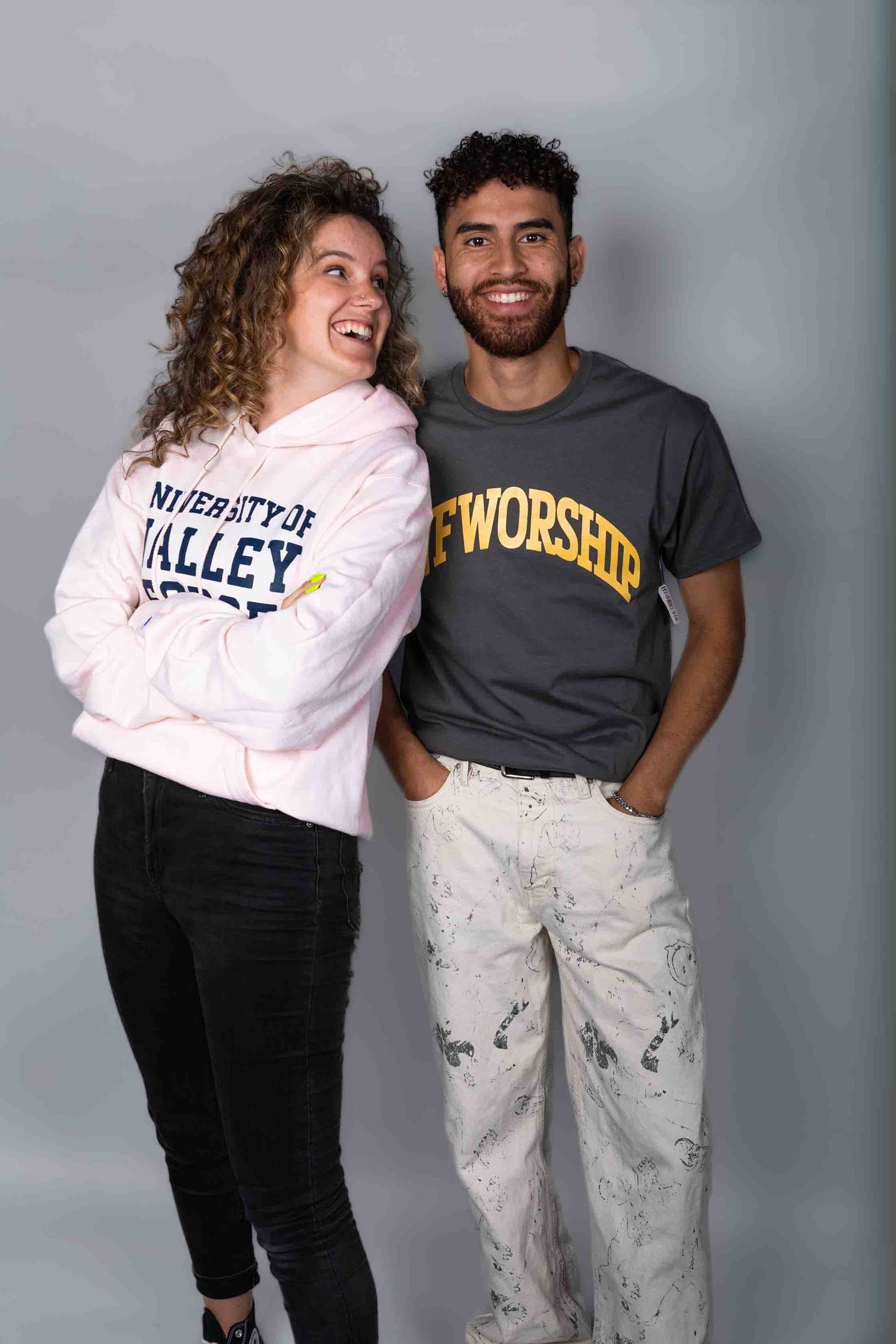 UVF Worship T-shirt (Grey)