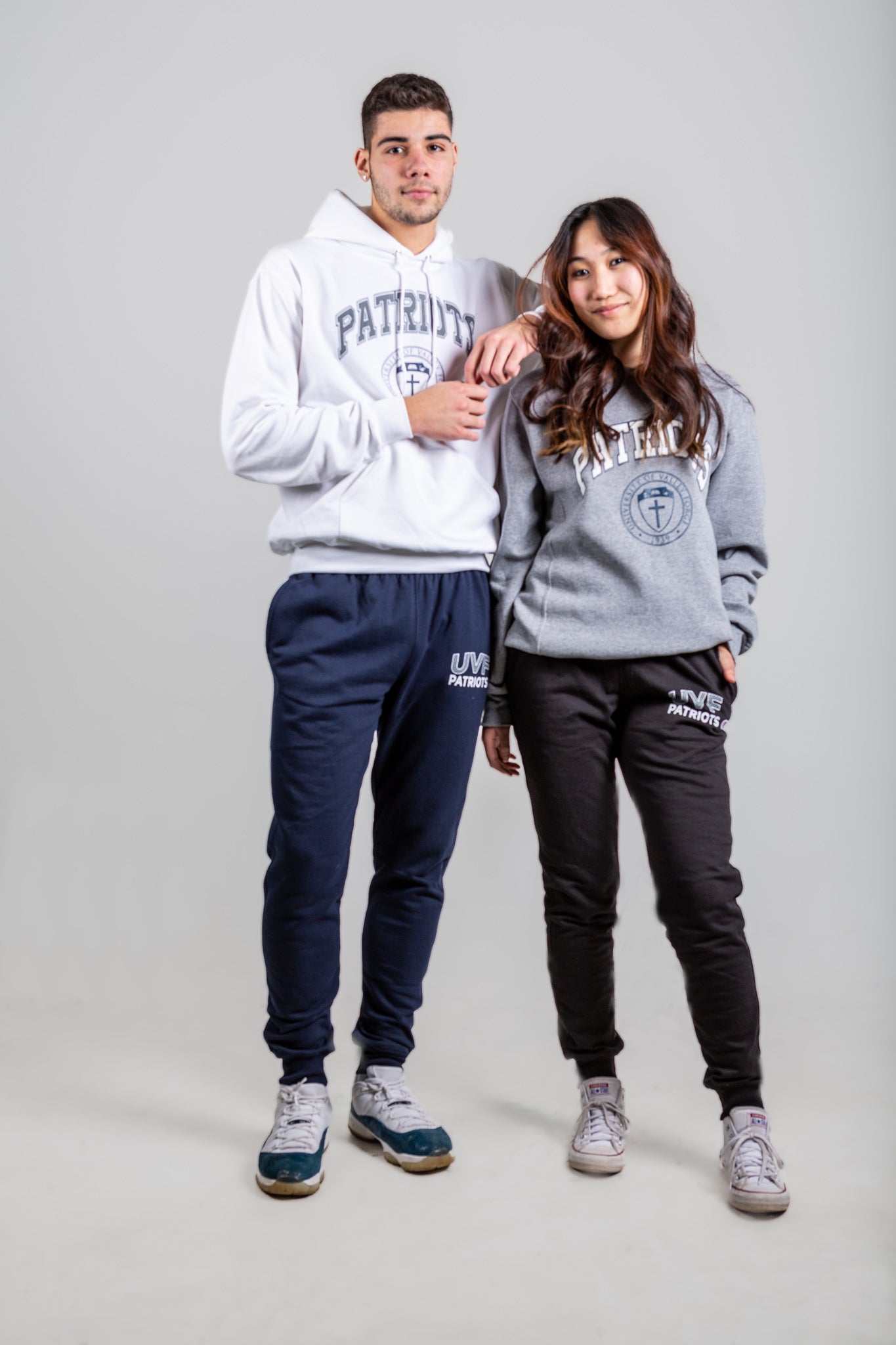 Russell Crewneck Patriots (Grey)