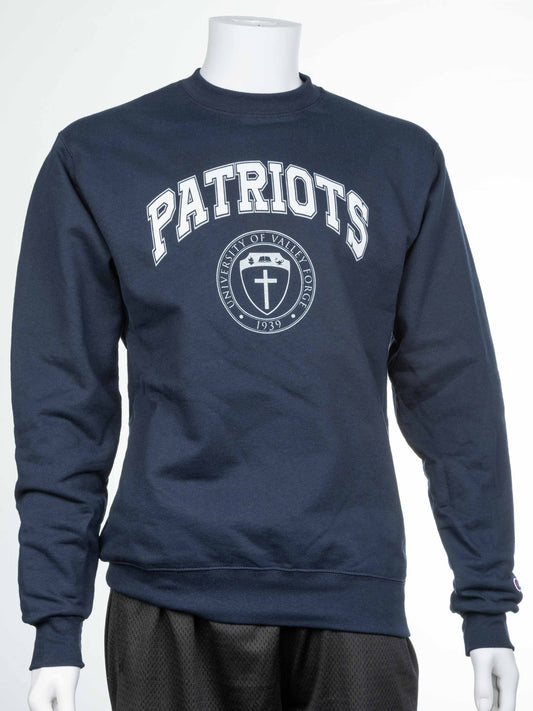 Patriot Shield Champion Navy Crewneck