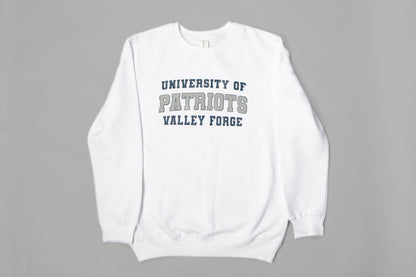 Threadfast University of Valley Forge Patriots White Crewneck