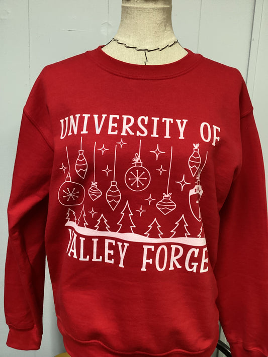 Christmas University Valley Forge (Red)