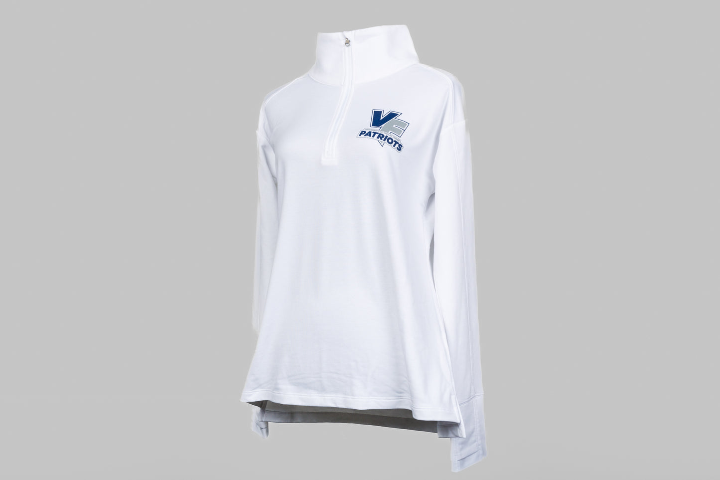 VF Patriots -  Ladies Sport-Wick ® Flex Fleece 1/4-Zip (White)