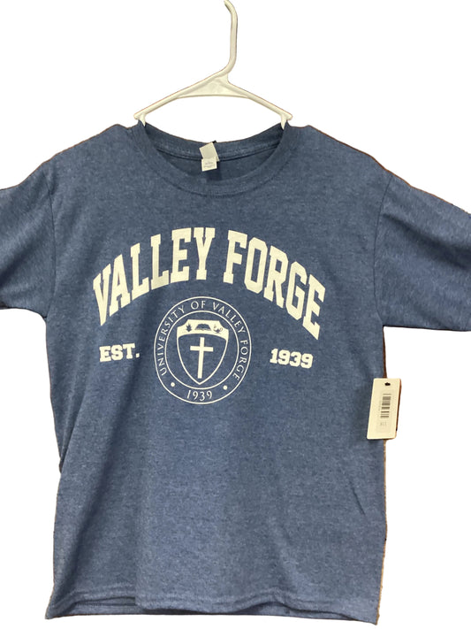 Valley Forge Shield Youth T-Shirt (Blue)